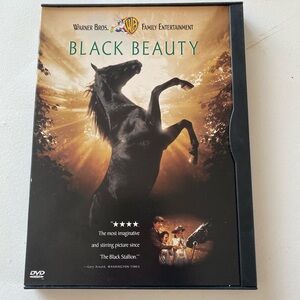 Warner Bros. Black Beauty DVD — Black & Gold Cover